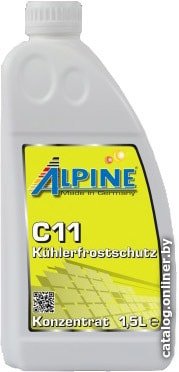 Антифриз Alpine Kuhlerfrostschutz C11 0101141 (1.5л, желтый)