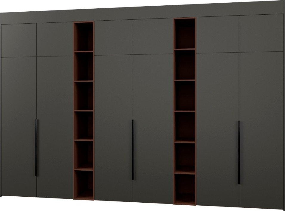 

Шкаф распашной Рэйгрупп Рэй S274-В18-1-WKL В18-1 (дуб веллингтон/кобальт/античная латунь)