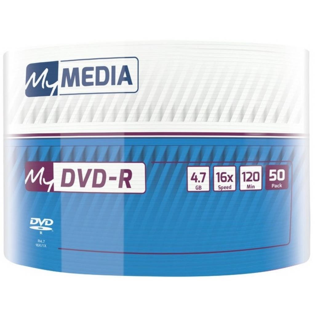 

DVD-R диск MyMedia 4.7Gb 16x 69200 (50 шт.)