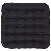 Подушка для сидения Smart Textile Уют-Премиум 40x40 ST167 (лузга гречихи, черный)