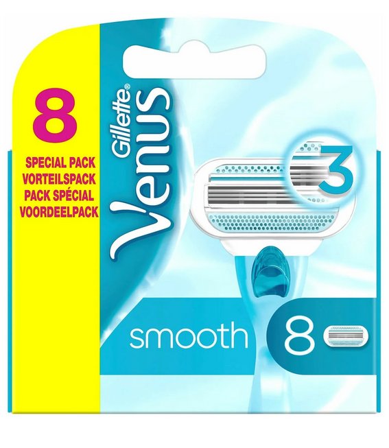 

Сменные кассеты для бритья Gillette Venus Smooth (8 шт)