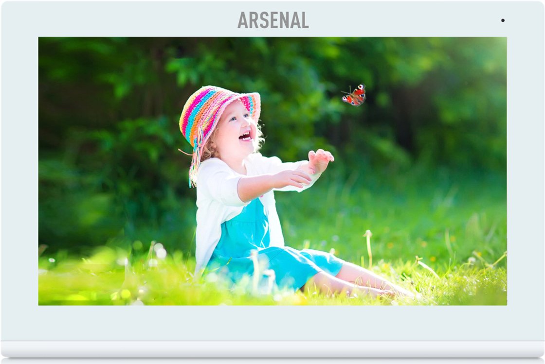 

Монитор Arsenal Титул 7 FHD TUYA DVR (белый)