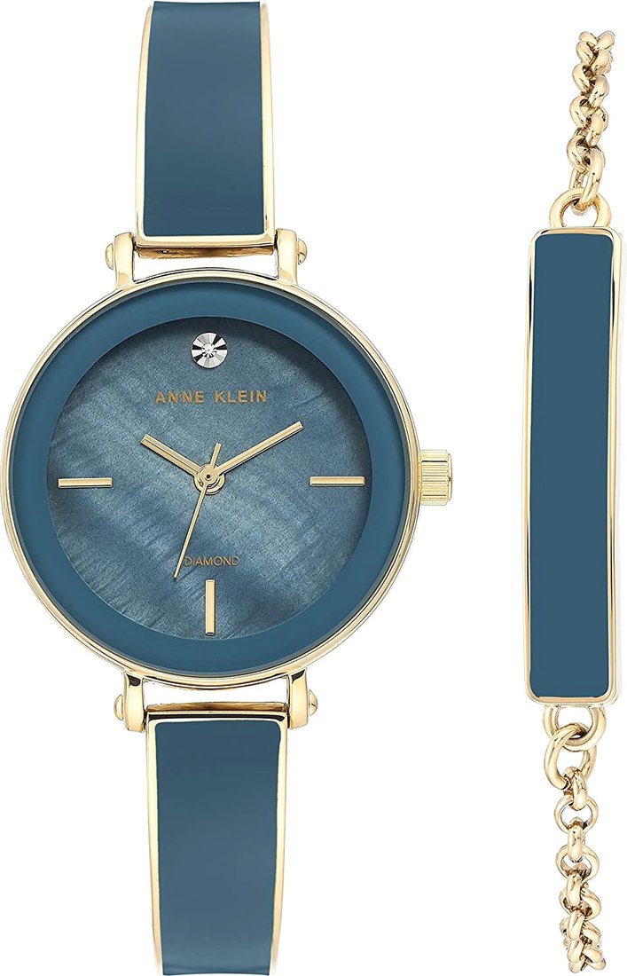 

Наручные часы с украшением Anne Klein 3620BLST