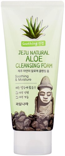  Welcos Пенка для умывания Jeju Natural Green Tea Cleansing Foam 120 г