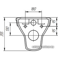 Унитаз подвесной Cersanit City Clean On MZ-CITY-COn-S-DL