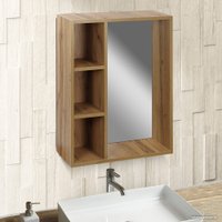 Зеркало Doratiz Лофт 60 2712.113 (с полками, ватан)