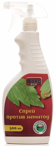 

Спрей от насекомых Borg Eco против нематод 500 мл