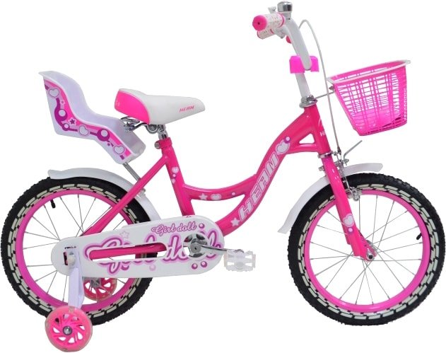 

Детский велосипед Heam Girl Doll 14 (розовый)