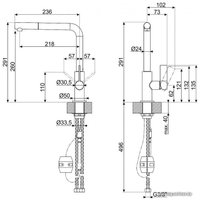 Смеситель Smeg MD22DKX (темный хром)