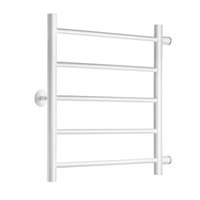 Полотенцесушитель Ростела Виктория боковое подключение 1" 5 перекладин 50х60 см (белый)