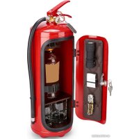 Подарочный набор Экспедиция Бар-Огнетушитель 8 л (красный, кожа)