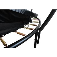 Батут GoUP Luxury 8FT (с сеткой и лестницей, красный)