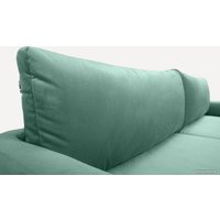 Угловой диван Divan Мисл-1 Barhat Mint 172536 (зеленый)