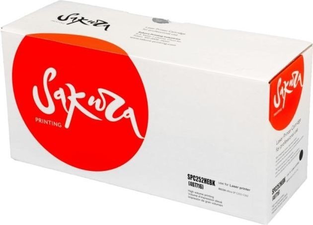 

Картридж Sakura Printing SASPC252HEBK (аналог Ricoh SP C252HE BK)