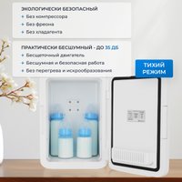 Бьюти-холодильник ZUGEL ZCR-003M (зеркальный)