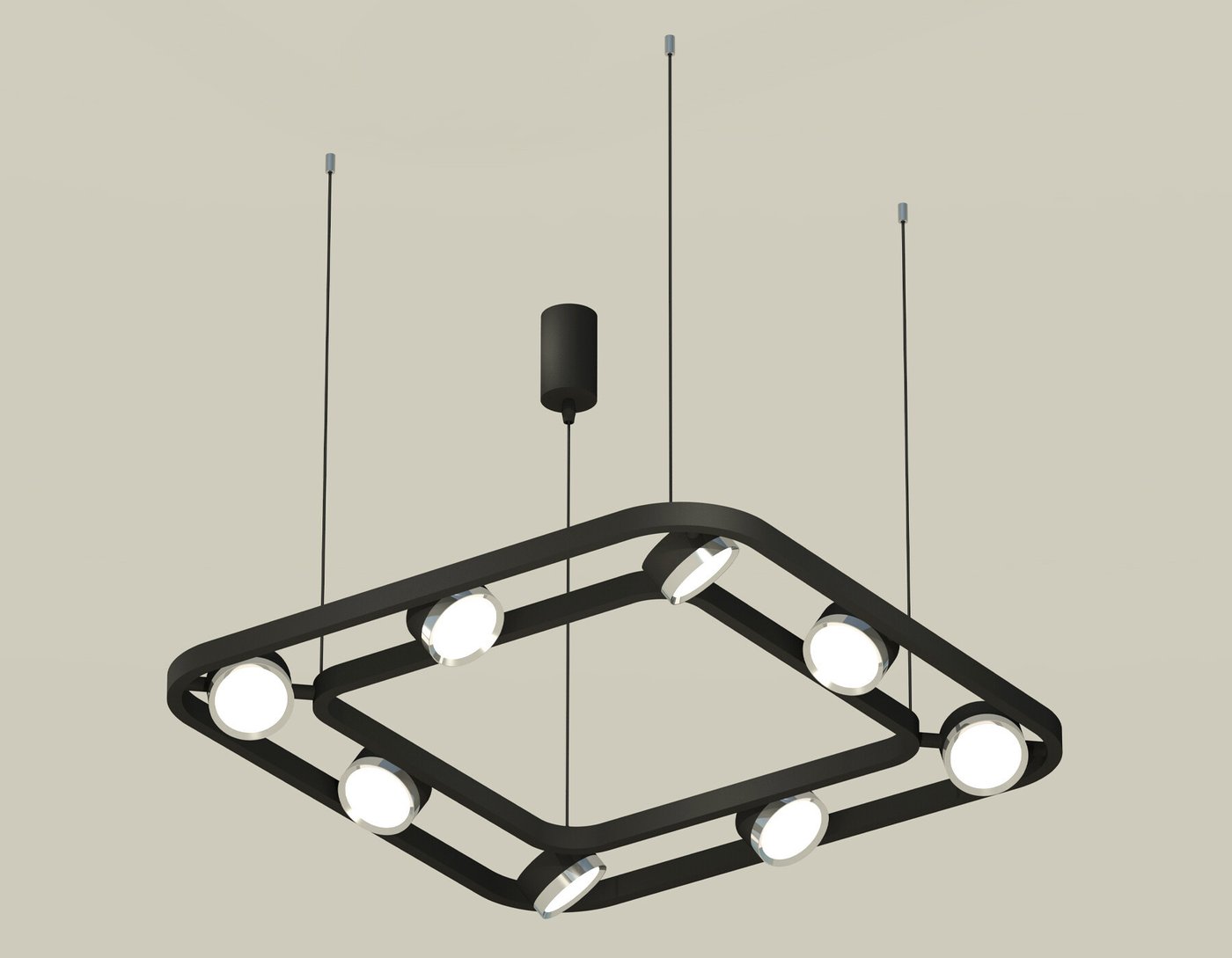 

Подвесная люстра Ambrella light Traditional DIY XB9182101/8 SBK/PSL
