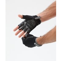 Перчатки для фитнеса Starfit WG-203 (S, черный/серый)