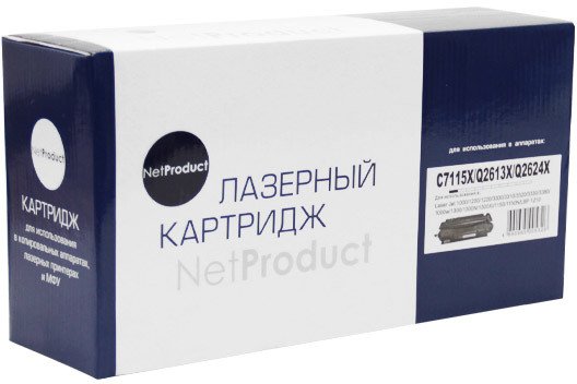 

Картридж NetProduct N-C7115X/Q2613X/Q2624X