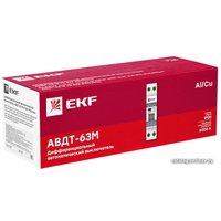 Дифференциальный автомат EKF АВДТ-63М 16А30мА DA63M-16-30 в Солигорске
