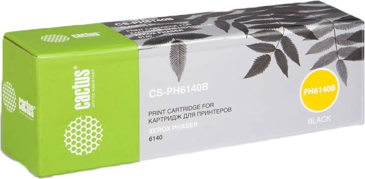 

Картридж CACTUS CS-PH6140B (аналог Xerox 106R01484)
