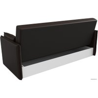 Диван Лига диванов Лига-018 117887 (экокожа коричневый)