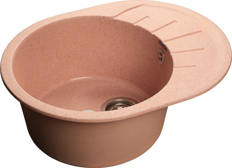 

Кухонная мойка GranFest Rondo GF-R580L (розовый)