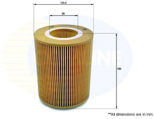 

Воздушный фильтр Comline EAF070