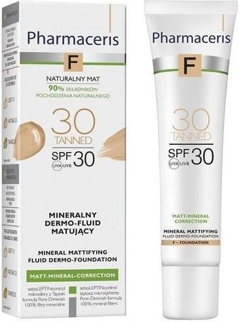  Pharmaceris Матирующий тональный флюид SPF 30 (тон Light 10) 30 мл
