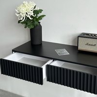 Туалетный столик без зеркала Shtabe Royal 5010 эко (черный)