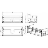  Акваль Тумба под умывальник Токи ТОКИ.10.00.21.N