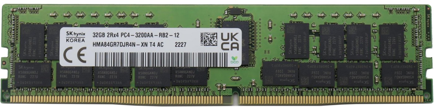 

Оперативная память Hynix 32ГБ DDR4 3200 МГц HMA84GR7DJR4N-XN