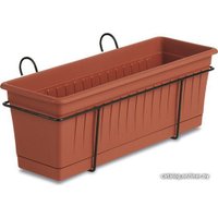 Вазон Stefanplast Balconetta Venezia 80080 (терракотовый)