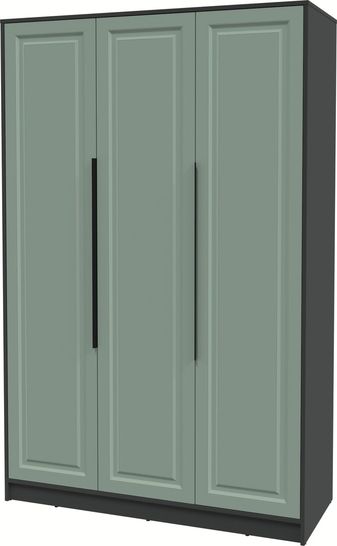 

Шкаф распашной Интерлиния Концепт КТ-Ш3 Деко (антрацит/мята)