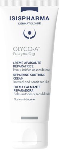 ISISPHARMA GLYCO-A Post Peeling Крем-постпилинг успокаивающий восстанавливающий для раздраженной и чувствительной кожи 40 мл