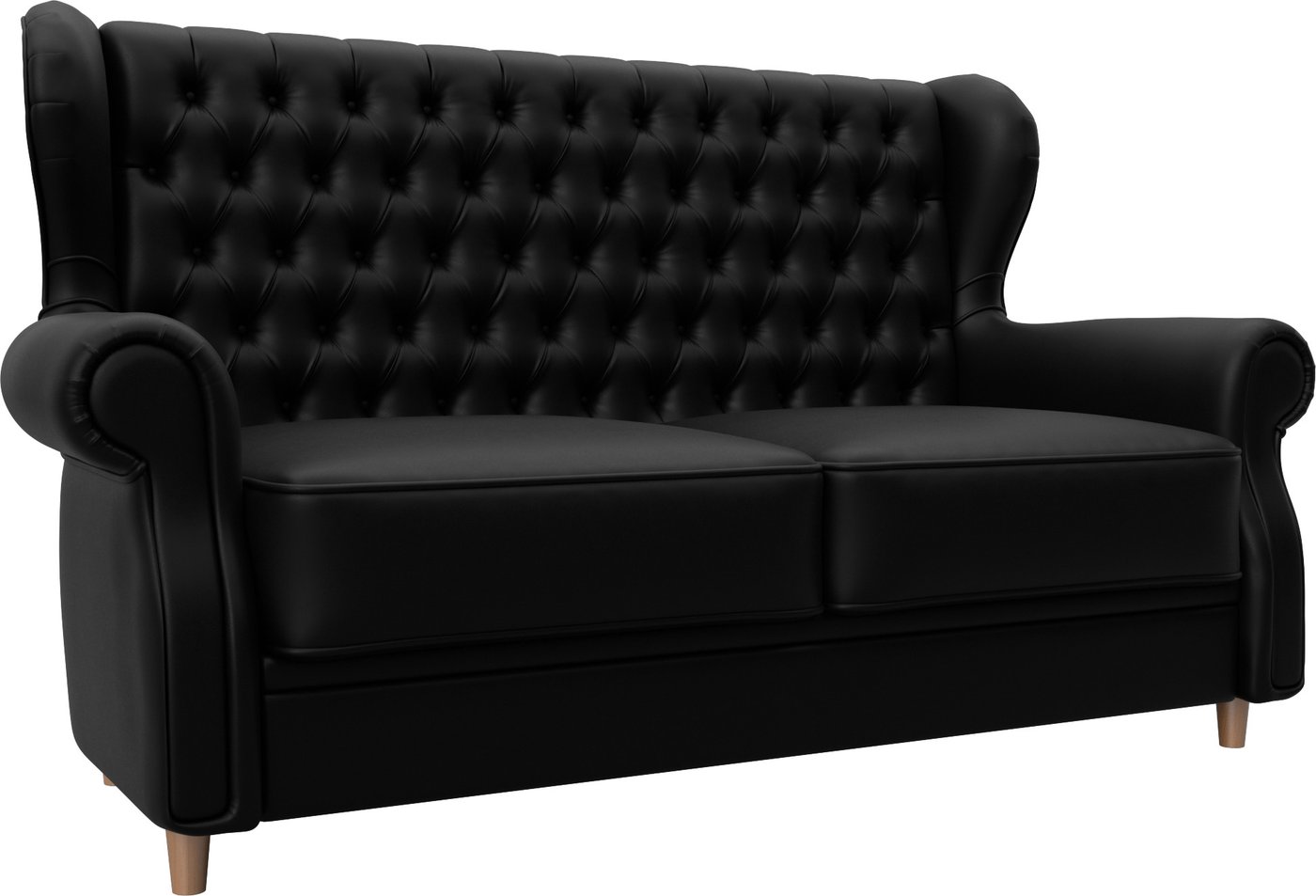 

Диван Лига диванов Лига-069 НПБ 130331 (экокожа Grifon 18 черный)