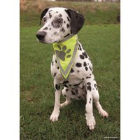 Бандана для собак Trixie Светоотражающая XS-S 30123 (желтый)