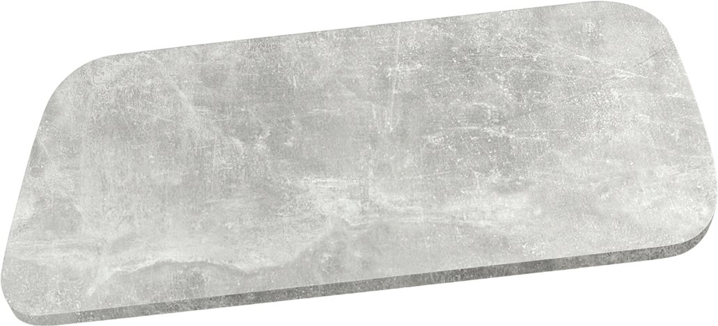 

Столешница Millwood Закругленная 100x60x1.8 (бетон)