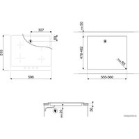 Варочная панель Smeg SI964NM