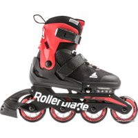 Роликовые коньки Rollerblade Microblade (р. 36.5-40.5, красный)
