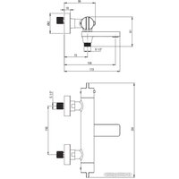 Смеситель Deante Br Gold BCH R1BT