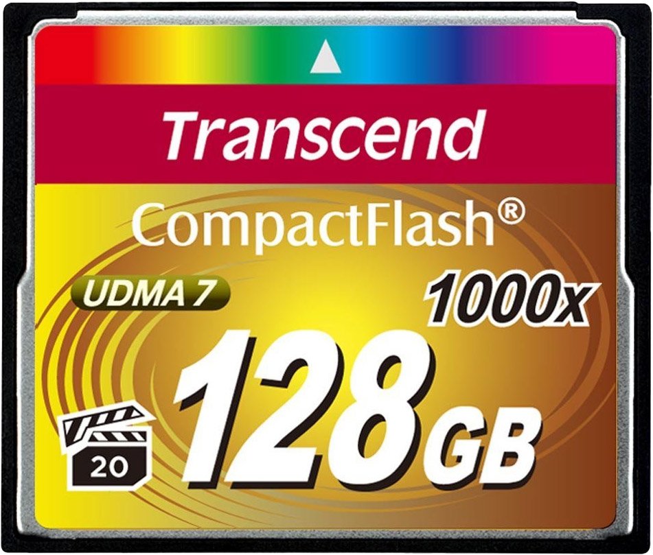 

Карта памяти Transcend 1000x CompactFlash Ultimate 128GB (TS128GCF1000)