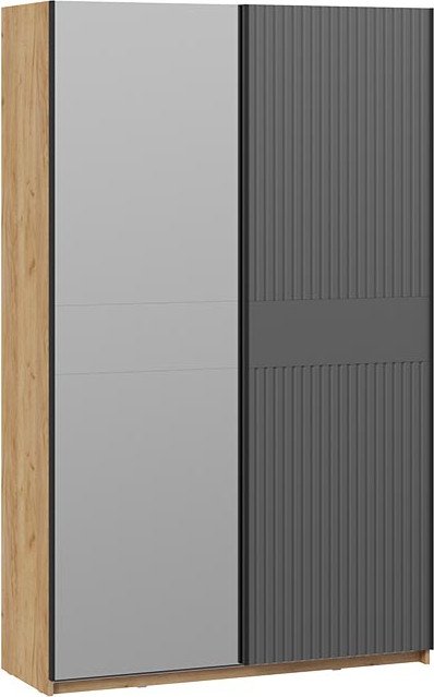 

Шкаф-купе Трия Оскар Хилтон Т2 1400 271073 (ручка черная/дуб крафт золотой/графит матовый)