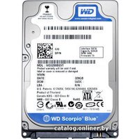 Жесткий диск WD Scorpio Blue 640GB (WD6400BEVT)