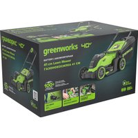 Газонокосилка Greenworks GD40LM411 2521007 (без АКБ)