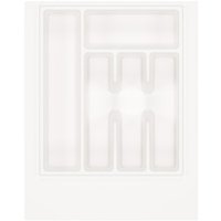 Лоток для столовых приборов Альтернатива М8534 (белый) в Орше