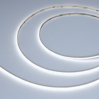 Светодиодная лента COB Arlight 7.5W/m 600LED/m CSP теплый белый/белый 5М COB-X600-5mm 24V White-CDW 037686
