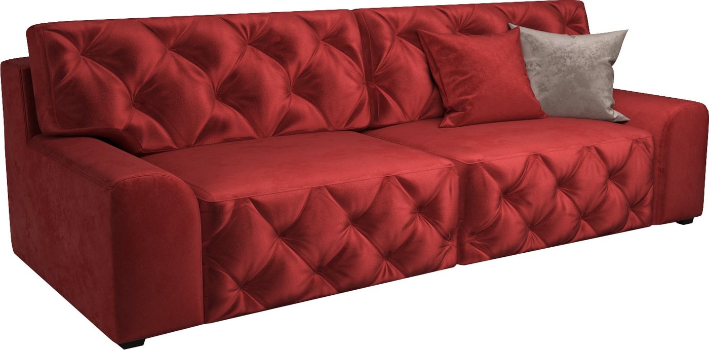 

Диван Мебель-АРС Милан (бархат, красный star velvet 3 dark red)
