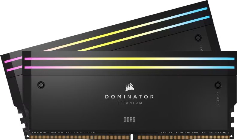

Оперативная память Corsair Dominator Titanium RGB 2x32ГБ DDR5 6400 МГц CMP64GX5M2B6400C32