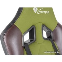 Игровое (геймерское) кресло Genesis Nitro 330 Military Limited Edition (зеленый/коричневый)