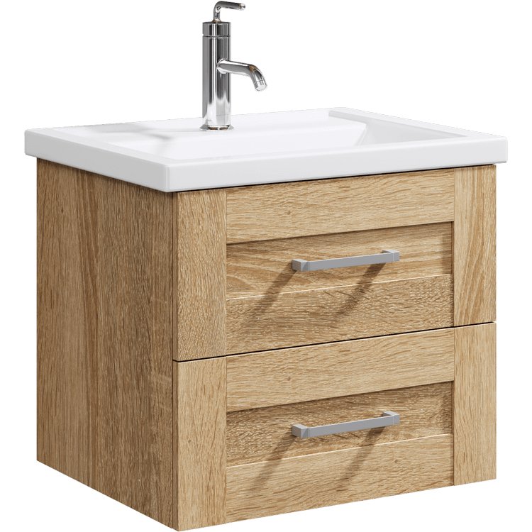 

Aqwella Тумба с умывальником Фостер FOS01062DS + Фостер 600 4640021060773